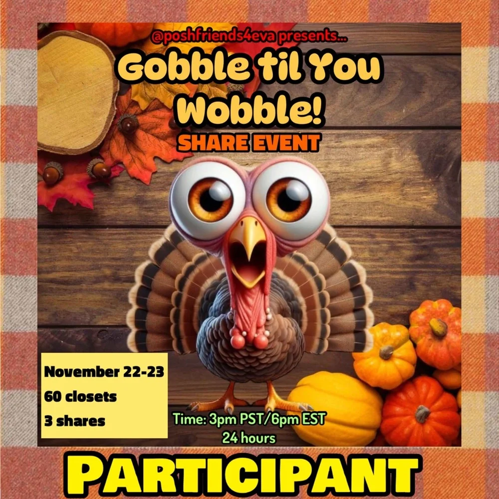 TY ALL 4 ANOTHER GREAT EVENT! SEE U NXT TIME! Happy 🦃 day! 💕 - Picture 7 of 10